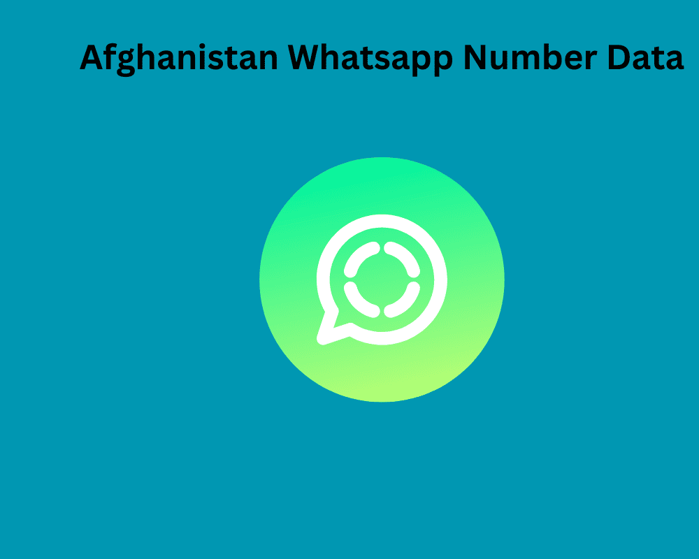 Afghanistan Whatsapp Number Data