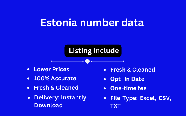 Estonia number data