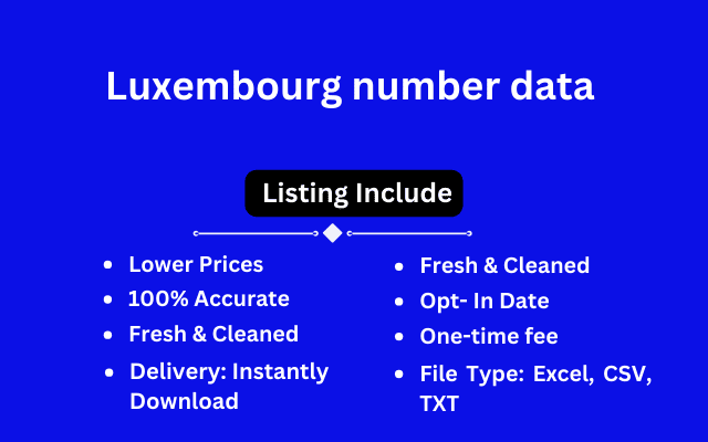 Luxembourg number data